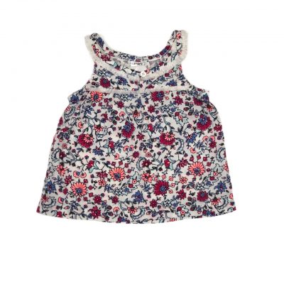 BATA FLORAL BR/RS CARTERS TAM 9M
