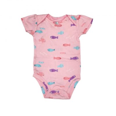 BODY PEIXES ROSA CARTERS TAM 3 M