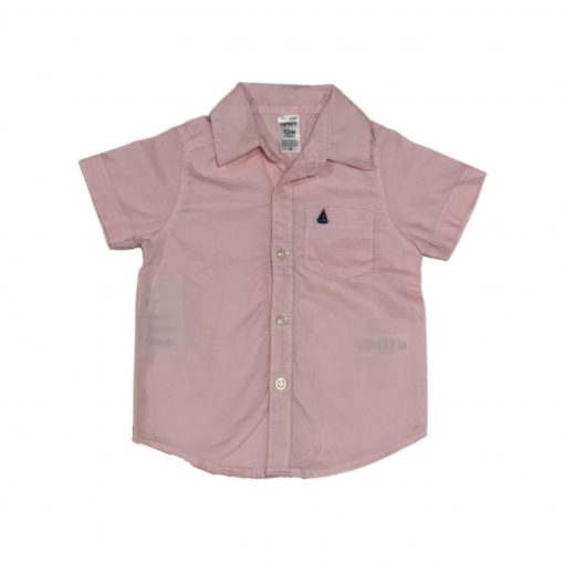 CAMISA  ROSA CARTERS TAM 12 M