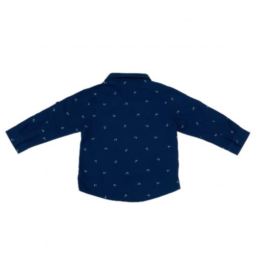 CAMISA SCOOTER AZUL MARINHO PAOLA BIMBI TAM 12 M - Image 3