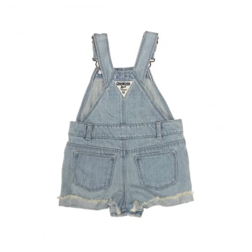 JARDINEIRA FITA RS JEANS CLARO OSHKOSH TAM 12 M - Image 2
