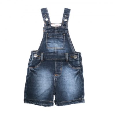 JARDINEIRA JEANS BABY DENIN TAM 6/9 M
