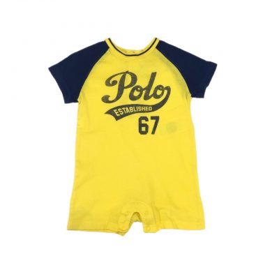 ROMPER 67 AM/MARINHO RALPH LAUREN TAM 3M