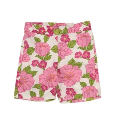 BERMUDA FLORAL BRANCO JANIE AND JACK TAM 2