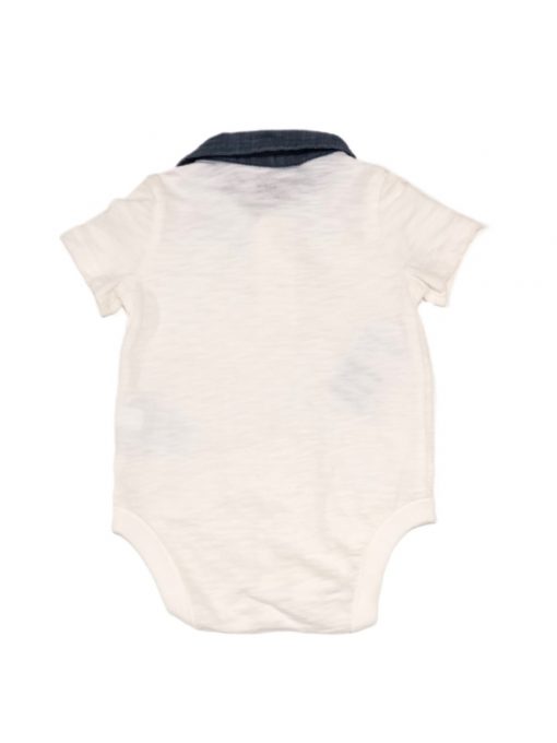 BODY POLO BRANCO GAP TAM 3/6 M - Image 2