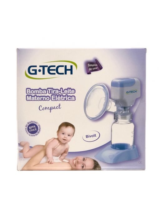 BOMBA DE TIRAR LEITE TRANSPARENTE G TECH TAM