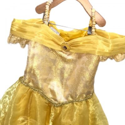 FANTASIA BELA AMARELO DISNEY TAM 7/9