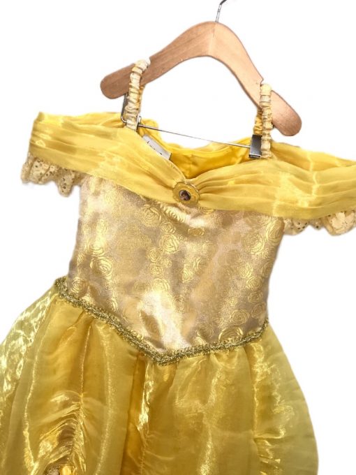 FANTASIA BELA AMARELO DISNEY TAM 7/9