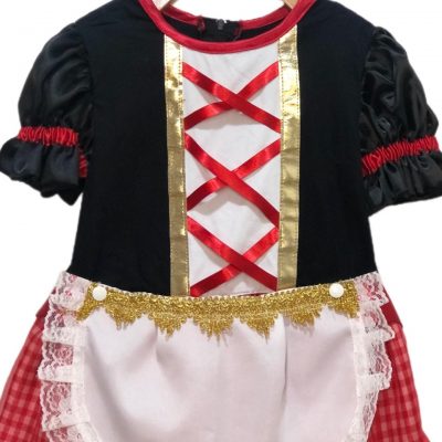 FANTASIA CHAPEUZINHO VM VERMELHO SEM MARCA TAM 2