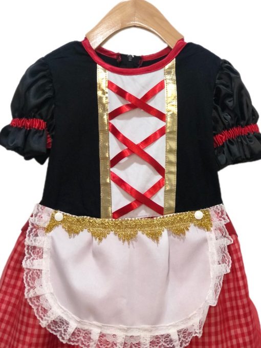 FANTASIA CHAPEUZINHO VM VERMELHO SEM MARCA TAM 2