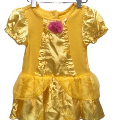FANTASIA BELA BEBE AMARELO DISNEY TAM 12/18