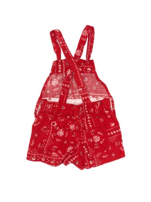 JARDINEIRA FLORAL VERMELHO OSHKOSH TAM 9M - Image 2