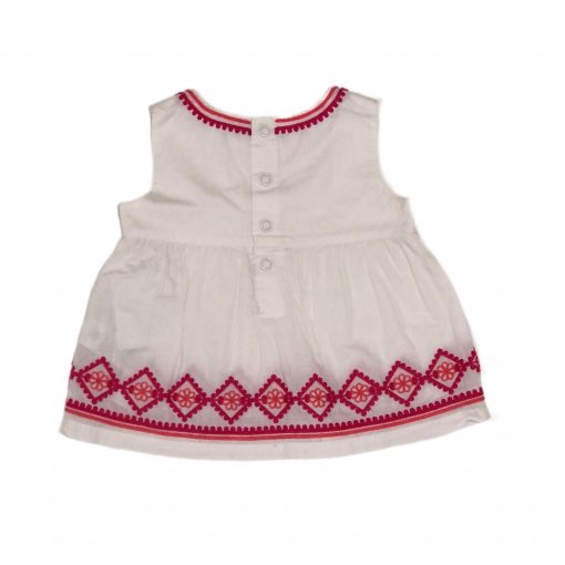 BATA BORDADA BR/RS CARTERS TAM 6M - Image 2