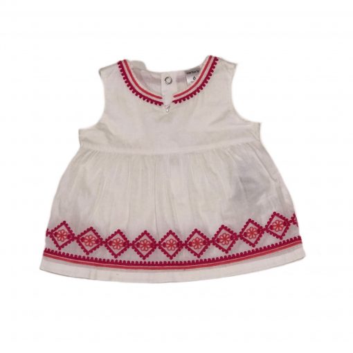 BATA BORDADA BR/RS CARTERS TAM 6M