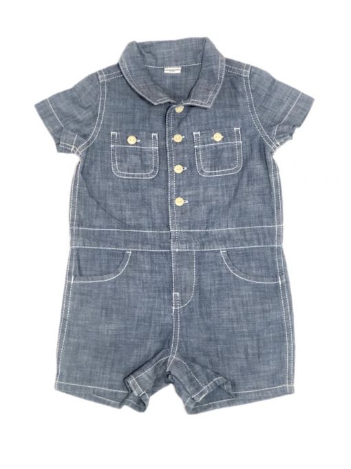 ROMPER SOCIAL OXFORD GAP TAM 6/12