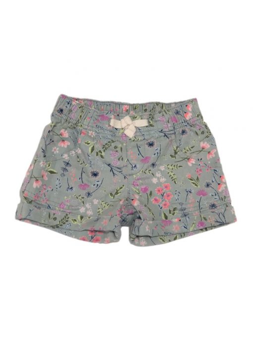 SHORT FLORAL VERDE CLARO WONDER NATION TAM 4/5