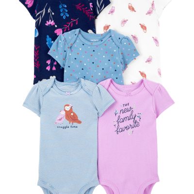 KIT BODY GIRL LILÁS CARTERS TAM 24M