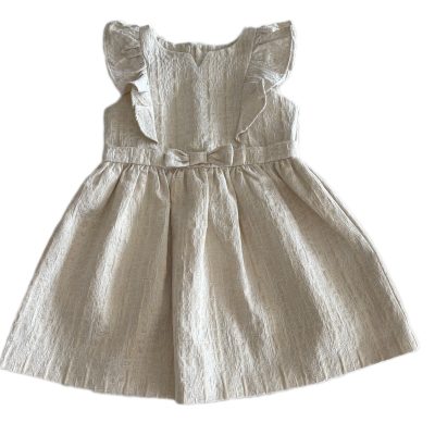 VESTIDO BABADOS E LAÇO